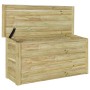 Caja de Almacenamiento 44x119x57 cm Madera Tratada de Pino von , Aufbewahrungsboxen für den Außenbereich - Ref: Foro24-420130...