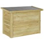 Caja de Almacenamiento 44x80x57 cm Madera Tratada de Pino | Foro24.es | Tu tienda online para hogar, jardín y más Foro24.es