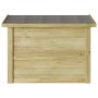 Caja de Almacenamiento 44x80x57 cm Madera Tratada de Pino | Foro24.es | Tu tienda online para hogar, jardín y más Foro24.es
