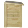 Caja de Almacenamiento 44x80x57 cm Madera Tratada de Pino | Foro24.es | Tu tienda online para hogar, jardín y más Foro24.es