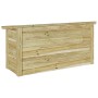 Caja de Almacenamiento 44x119x57 cm Madera Tratada de Pino von , Aufbewahrungsboxen für den Außenbereich - Ref: Foro24-420130...
