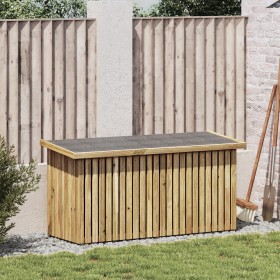 Caja de Almacenamiento 119x44x58.5 cm Madera de
