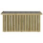 Caja de Almacenamiento 119x44x58.5 cm Madera de Pino Tratada von , Aufbewahrungsboxen für den Außenbereich - Ref: Foro24-4201...