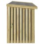 Caja de Almacenamiento 119x44x58.5 cm Madera de Pino Tratada von , Aufbewahrungsboxen für den Außenbereich - Ref: Foro24-4201...
