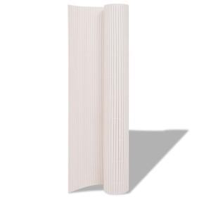 valla de jardín de doble cara PVC 150x300 cm blanca by , fence panels - Ref: Foro24-43632, Price: 51,40 €, Discount: %