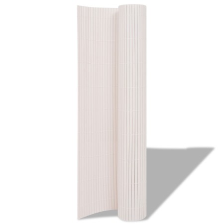 valla de jardín de doble cara PVC 150x300 cm blanca by , fence panels - Ref: Foro24-43632, Price: 48,36 €, Discount: %