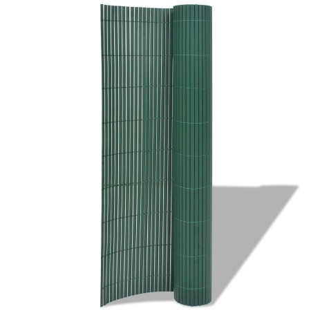 valla de jardín doble cara verde 1,5x3 m PVC by , fence panels - Ref: Foro24-43633, Price: 54,83 €, Discount: %