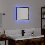 Espejo de Baño LED Roble Ahumado 40x8.5x37 cm Madera Ingeneriada by , bathroom vanities - Ref: Foro24-822925, Price: 48,48 €,...