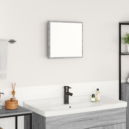Espejo de Baño LED Gris Sonoma 40x8.5x37 cm Madera Ingenierizada von , Badezimmerwaschtische - Ref: Foro24-822926, Preis: 49,...