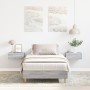 Estructura de cama madera de ingeniería gris Sonoma 90x200 cm | Foro24.es | Tu tienda online para hogar, jardín y más Foro24.es
