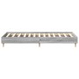 Estructura de cama madera de ingeniería gris Sonoma 90x200 cm | Foro24.es | Tu tienda online para hogar, jardín y más Foro24.es