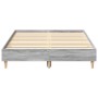 Estructura de cama madera de ingeniería gris Sonoma 120x190 cm | Foro24.es | Tu tienda online para hogar, jardín y más Foro24.es