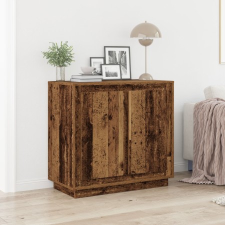 Aparador de madera de ingeniería envejecida 80x34x75 cm von , Sideboards - Ref: Foro24-862131, Preis: 90,10 €, Rabatt: %