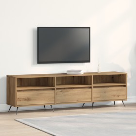 Cabinet de TV Artisan Roble 150x30x44,5 cm Madera Elaborada von , TV-Möbel - Ref: Foro24-862135, Preis: 111,57 €, Rabatt: %