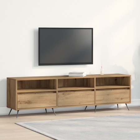 Cabinet de TV Artisan Roble 150x30x44,5 cm Madera Elaborada von , TV-Möbel - Ref: Foro24-862135, Preis: 111,57 €, Rabatt: %