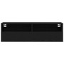Mueble de TV madera de ingeniería roble negro 100x30x30 cm von , TV-Möbel - Ref: Foro24-862192, Preis: 59,85 €, Rabatt: %