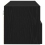 Mueble de TV madera de ingeniería roble negro 100x30x30 cm von , TV-Möbel - Ref: Foro24-862192, Preis: 59,85 €, Rabatt: %