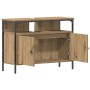 Mueble lavabo baño madera ingeniería roble artisan 80x30x60 cm von , Badezimmerwaschtische - Ref: Foro24-862236, Preis: 67,25...