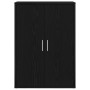 Aparador de madera de ingeniería roble negro 60x31x84 cm de , Aparadores - Ref: Foro24-862263, Precio: 74,23 €