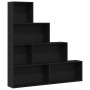 Estantería/Divisor madera ingeniería roble negro 155x24x160 cm by , Bookcases and shelves - Ref: Foro24-862441, Price: 101,56...