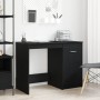 Escritorio de madera ingeniería roble negro 100x50x76 cm | Foro24.es | Tu tienda online para hogar, jardín y más Foro24.es