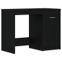 Escritorio de madera ingeniería roble negro 100x50x76 cm de , Escritorios - Ref: Foro24-862482, Precio: 92,59 €