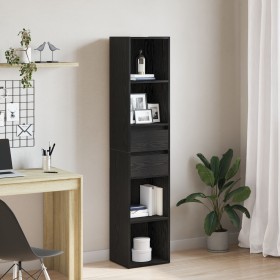 Estantería modular madera ingeniería roble negro 36x30x171 cm de , Librerías y estanterías - Ref: Foro24-862499, Precio: 94,7...