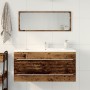Mueble de lavabo de madera envejecida 100x38,5x48 cm de madera diseñada by , Bathroom furniture - Ref: Foro24-862536, Price: ...