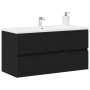 Gabinete para Lavabo Roble Negro 90x38,5x45 cm Madera de Buena Calidad | Foro24.es | Tu tienda online para hogar, jardín y más Foro24.es