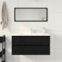Gabinete para Lavabo Roble Negro 90x38,5x45 cm Madera de Buena Calidad | Foro24.es | Tu tienda online para hogar, jardín y más Foro24.es