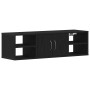 Estante de pared madera ingeniería roble negro 140x41x75 cm | Foro24.es | Tu tienda online para hogar, jardín y más Foro24.es