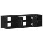 Estante de pared madera ingeniería roble negro 140x41x75 cm | Foro24.es | Tu tienda online para hogar, jardín y más Foro24.es