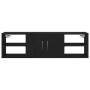 Estante de pared madera ingeniería roble negro 140x41x75 cm | Foro24.es | Tu tienda online para hogar, jardín y más Foro24.es