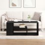 Mesa de café negra de roble 100x50x40 cm de madera elaborada von , Couchtisch - Ref: Foro24-862629, Preis: 72,65 €, Rabatt: %