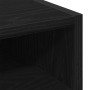 Armario lateral  con ruedas de roble negro, 33x38x60 cm, de madera | Foro24.es | Tu tienda online para hogar, jardín y más Foro24.es