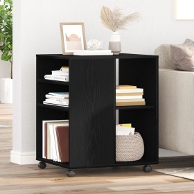 Armario almacenaje madera ingeniería roble negro 60x53x72,5 cm von , Schließfächer und Lagerschränke - Ref: Foro24-862672, Pr...