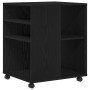 Armario almacenaje madera ingeniería roble negro 60x53x72,5 cm von , Schließfächer und Lagerschränke - Ref: Foro24-862672, Pr...