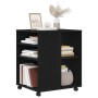 Armario almacenaje madera ingeniería roble negro 60x53x72,5 cm von , Schließfächer und Lagerschränke - Ref: Foro24-862672, Pr...