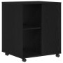 Armario almacenaje madera ingeniería roble negro 60x53x72,5 cm von , Schließfächer und Lagerschränke - Ref: Foro24-862672, Pr...