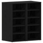 Gabinete para zapatos  Negro Roble 32x35x70 cm Madera | Foro24.es | Tu tienda online para hogar, jardín y más Foro24.es