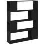 Estantería librería madera ingeniería roble negro 100x24x124 cm | Foro24.es | Tu tienda online para hogar, jardín y más Foro24.es