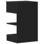 Mesita de noche madera de ingeniería roble negro 40x35x65 cm | Foro24.es | Tu tienda online para hogar, jardín y más Foro24.es
