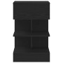 Mesitas de noche 2 uds madera ingeniería roble negro 40x35x65cm | Foro24.es | Tu tienda online para hogar, jardín y más Foro24.es