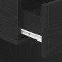 Mesitas de noche 2 uds madera ingeniería roble negro 40x35x65cm | Foro24.es | Tu tienda online para hogar, jardín y más Foro24.es