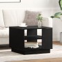 Mesa de café de roble negro de  55x55x42 cm hecha de madera elaborada | Foro24.es | Tu tienda online para hogar, jardín y más Foro24.es