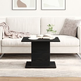 Mesa de centro madera de ingeniería roble negro