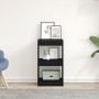 Estantería separadora espacios roble negro 40x30x71,5 cm | Foro24.es | Tu tienda online para hogar, jardín y más Foro24.es