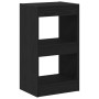 Estantería separadora espacios roble negro 40x30x71,5 cm de , Librerías y estanterías - Ref: Foro24-862718, Precio: 50,03 €