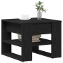 Mesa de café de roble negro 55.5x55x45 cm hecha de madera elaborada by , Coffee table - Ref: Foro24-862730, Price: 57,49 €, D...