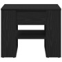 Mesa de café de roble negro 55.5x55x45 cm hecha de madera elaborada by , Coffee table - Ref: Foro24-862730, Price: 57,49 €, D...